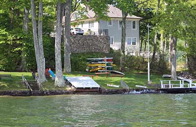 Driftwood Point on candlewood lake