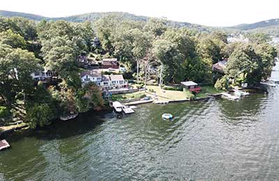 Driftwood Point on candlewood lake