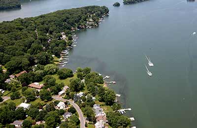 Driftwood Point on candlewood lake